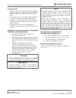 Preview for 27 page of Welbilt Multiplex WBK10X Instruction Sheet