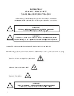 Preview for 2 page of Welch 2560 Owner'S Manual