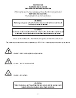 Preview for 2 page of Welch DUOSEAL 1399B-01 Owner'S Manual