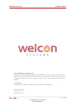 Preview for 25 page of Welcon WE2S D024 FS0057 Series Hardware Manual