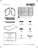 Preview for 3 page of Well Traveled Living Avalon Home Chelsea 62763 Quick Manual