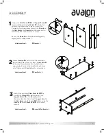 Preview for 4 page of Well Traveled Living Avalon Home Chelsea 62763 Quick Manual