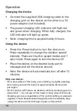 Preview for 12 page of Wellcare FE-5837BK User Manual