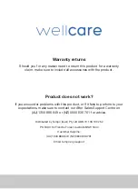 Preview for 12 page of Wellcare FE-7203 User Manual