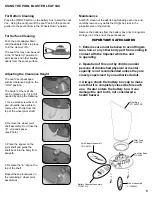 Preview for 5 page of welldana Water Tech Pool Blaster Operator'S Manual