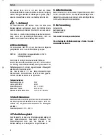 Preview for 4 page of Weller WHP 80 Operating Instructions Manual