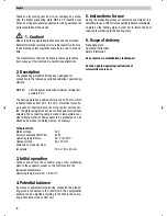 Preview for 8 page of Weller WHP 80 Operating Instructions Manual