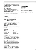 Preview for 13 page of Weller WHP 80 Operating Instructions Manual