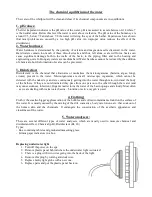 Preview for 14 page of Wellis TRIGLAV User Manual