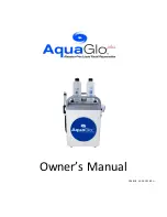 Preview for 1 page of Wellness AquaGlo Plus N1581 Owner'S Manual