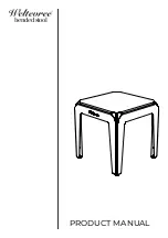 Weltevree Bended Stool Product Manual preview