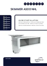 Preview for 1 page of weltico SKIMMER A500 NHL Installation Manual