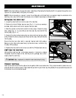 Preview for 14 page of Wen HB6319 Instruction Manual