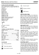 Preview for 2 page of WERKU WK403210 Original Instructions Manual