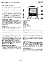 Preview for 3 page of WERKU WK403210 Original Instructions Manual