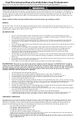 Preview for 2 page of Werner A114002 Operation And Instruction Manual