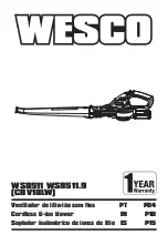 Wesco CBV18LW Manual preview