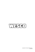 Preview for 24 page of Wesco CIW18BWD Manual