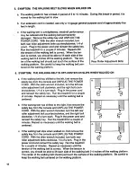 Preview for 12 page of Weslo 10pi Manual