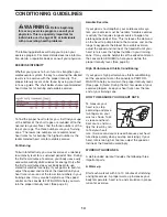 Preview for 14 page of Weslo 831.295020 User Manual