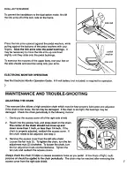 Preview for 7 page of Weslo Aero 1250 Manual