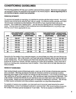 Preview for 9 page of Weslo Aero 1250 Manual