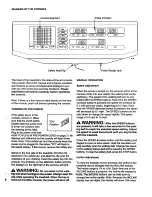 Preview for 8 page of Weslo Cadence 10.0 P.i. Manual