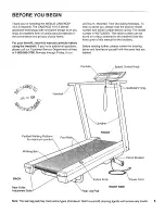 Preview for 5 page of Weslo Cadence 10.0s Manual