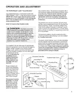 Preview for 7 page of Weslo Cadence 10.0s Manual