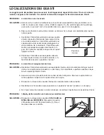 Preview for 17 page of Weslo Cadence 1000 Fm (Italian) Manuale D'Istruzioni