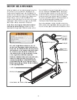 Preview for 3 page of Weslo Cadence 150 Treadmill (German) Bedienungsanleitung