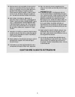 Preview for 4 page of Weslo Cadence 21.0 Cwl Treadmill (Italian) Manuale D'Istruzioni