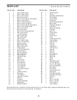 Preview for 20 page of Weslo Cadence 21.0 Treadmill User Manual