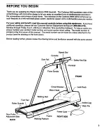 Preview for 5 page of Weslo Cadence 3500 Manual