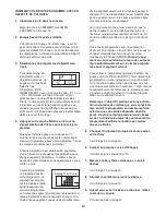 Preview for 14 page of Weslo Cadence 45 Treadmill (French) Manuel De L'Utilisateur