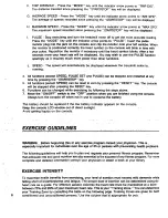 Preview for 8 page of Weslo Cadence 5.2 W/elec Treadmill Manual