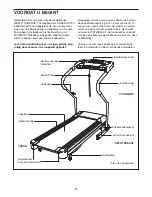 Preview for 5 page of Weslo Cadence 700 (Dutch) Gebruiksaanwijzing