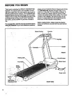 Preview for 4 page of Weslo Cadence 805 Manual