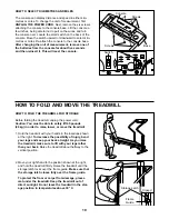 Preview for 10 page of Weslo Cadence 915 Manual