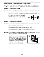 Preview for 12 page of Weslo Cadence 915 Manual