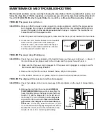 Preview for 12 page of Weslo Cadence C32 User Manual