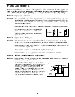 Preview for 12 page of Weslo Cadence C42 User Manual