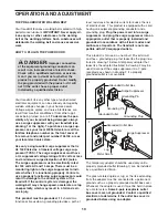 Preview for 10 page of Weslo CADENCE C44 User Manual