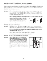 Preview for 16 page of Weslo CADENCE C44 User Manual