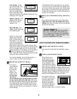 Preview for 12 page of Weslo Cadence C62 User Manual