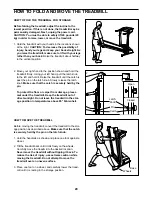 Preview for 20 page of Weslo Cadence C62 User Manual