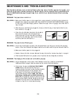 Preview for 13 page of Weslo Cadence Dl15 User Manual