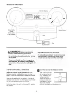 Preview for 8 page of Weslo CADENCE DL3 User Manual