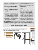 Preview for 3 page of Weslo Cadence Ds11 User Manual