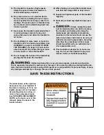 Preview for 3 page of Weslo Cadence Dx8 User Manual